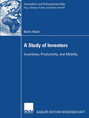 cover image of A Study of Inventors